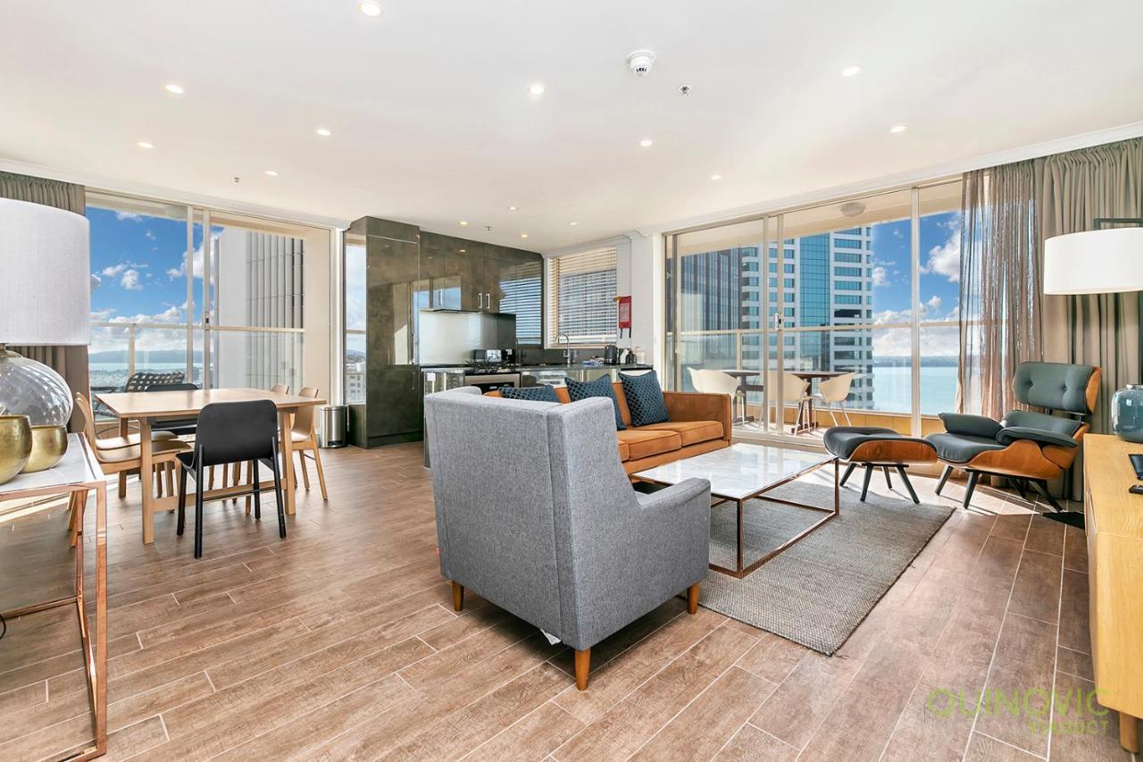 Qv Heart Of City Stunning View With Parking - 1015 奥克兰 外观 照片